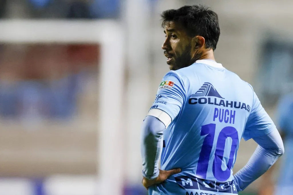 Edson Puch no está en condiciones de jugar ante Colo Colo. | Foto: Photosport.