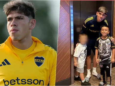 El gran gesto de Carlos Palacios con un joven hincha de Colo Colo