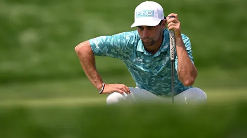 Joaquín Niemann tuvo su debut en el US Open de golf.