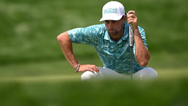 Joaquín Niemann tuvo su debut en el US Open de golf.