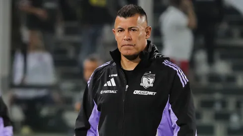 Jorge Almirón, suspendido en Colo Colo contra Iquique.