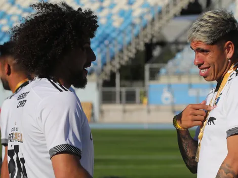 Foto: El reencuentro albo entre "Peluca" y Carlos Palacios en Miami