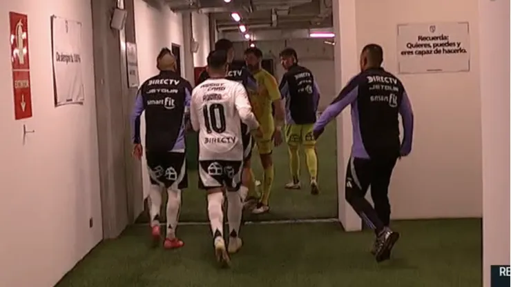Arturo Vidal y Fernando De Paul casi se fueron a las manos en Colo Colo.