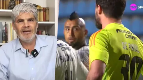 Guarello analizó la pelea entre Vidal y De Paul.