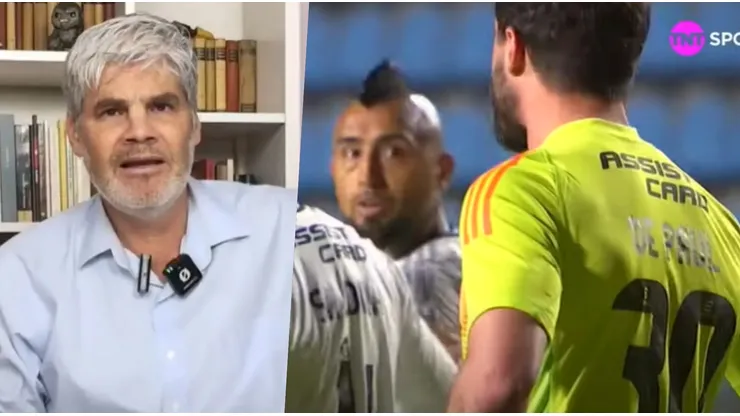 Guarello analizó la pelea entre Vidal y De Paul.