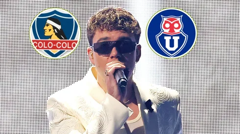 Quevedo se lució posando con camiseta de club chileno.