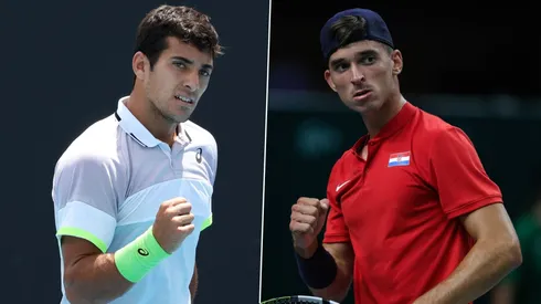 Cristian Garin y Dino Prizmic