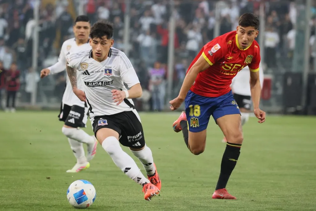 Francisco Marchant es el máximo asistidor de Colo Colo en la Liga de Primera 2025. (Foto: Dragomir Yankovic/Photosport)