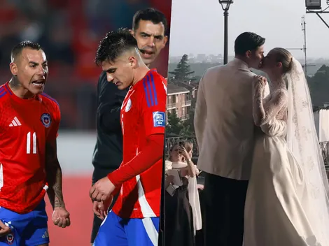 Cortado por Gareca en la Roja da el "sí" en exclusiva ceremonia