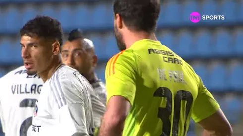 Arturo Vidal y Fernando de Paul tuvieron un fuerte encontrón.