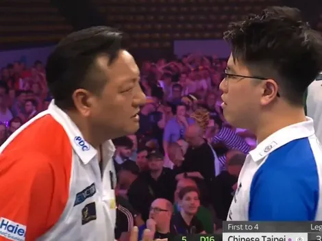 Bochorno: Brutal enojo entre dardistas casi les cuesta el partido