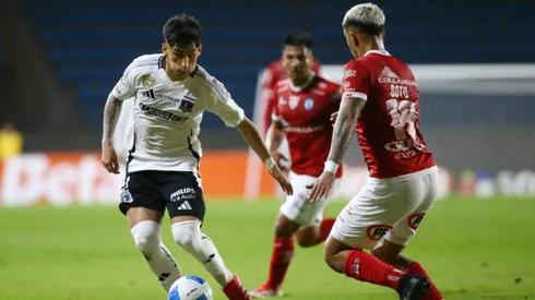 Francisco Marchant fue titular en los albos ante Deportes Iquique.