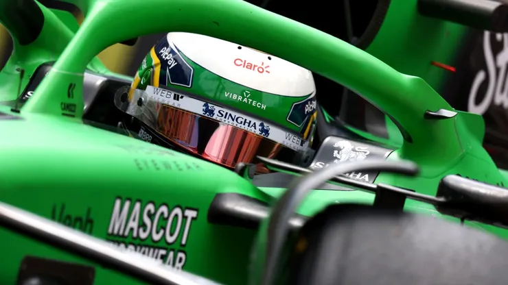 Gabriel Bortoleto de Sauber en el GP de Mónaco.