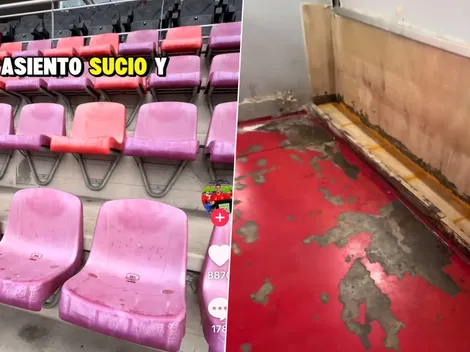Tiktoker muestra el estadio más cochino del fútbol chileno