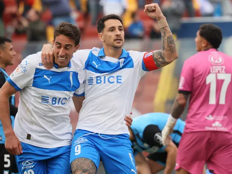 Tabla: triunfo y salto de la UC ante Huachipato