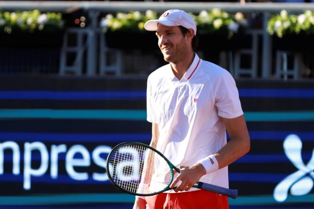 Nico Jarry tuvo un estreno principal en Halle (Photosport)