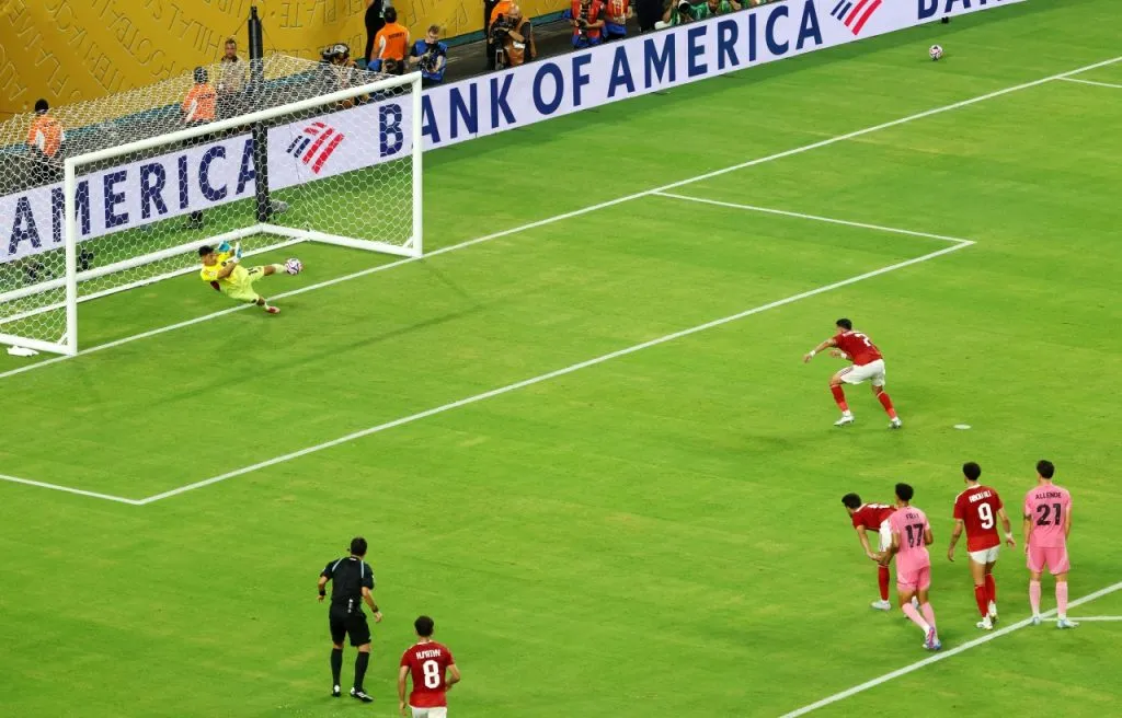 Óscar Ustari, el héroe del Inter Miami en el debut del Mundial de Clubes (Getty Images)