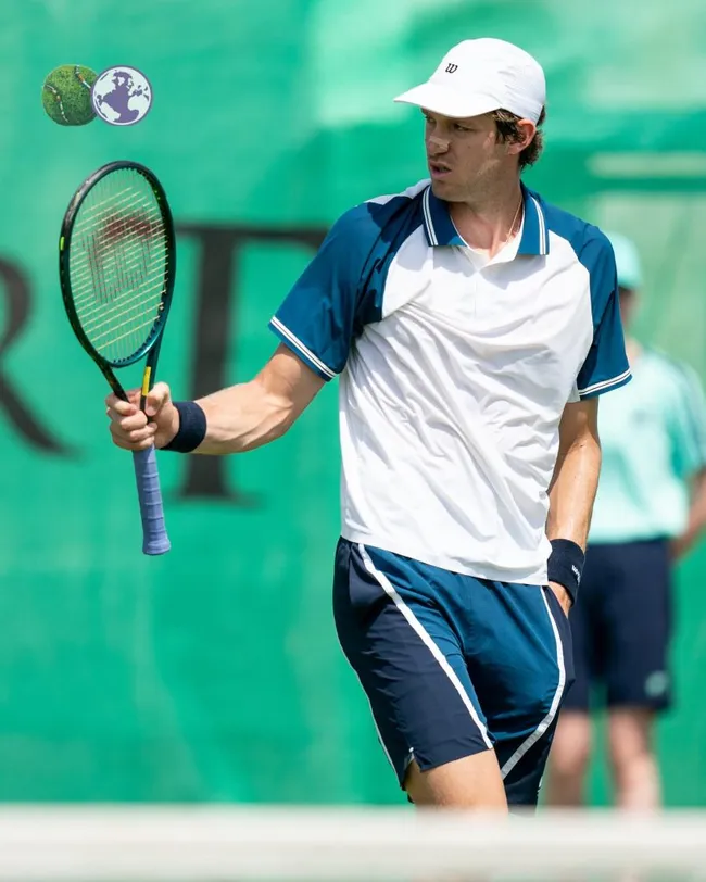 Nicolás Jarry en el Torneo de Halle (Foto: Terra Wortmann Open)