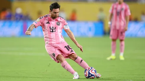 Un tiro fallado por Messi que fue gritado como gol.