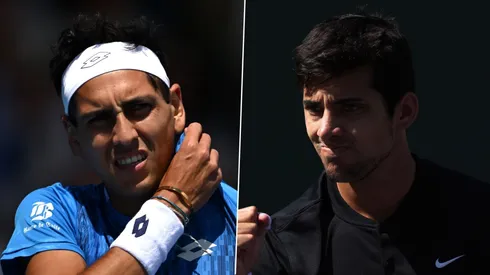 Alejandro Tabilo y Cristian Garin