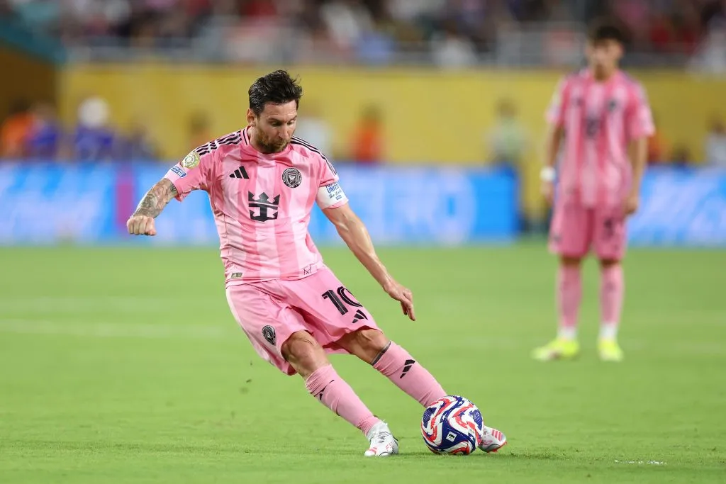 Lionel Messi estuvo presente en el primer partido del Mundial de Clubes | Getty Images