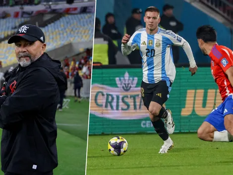 Mastantuono sale al baile en filosófica explicación de Sampaoli: "Hace..."