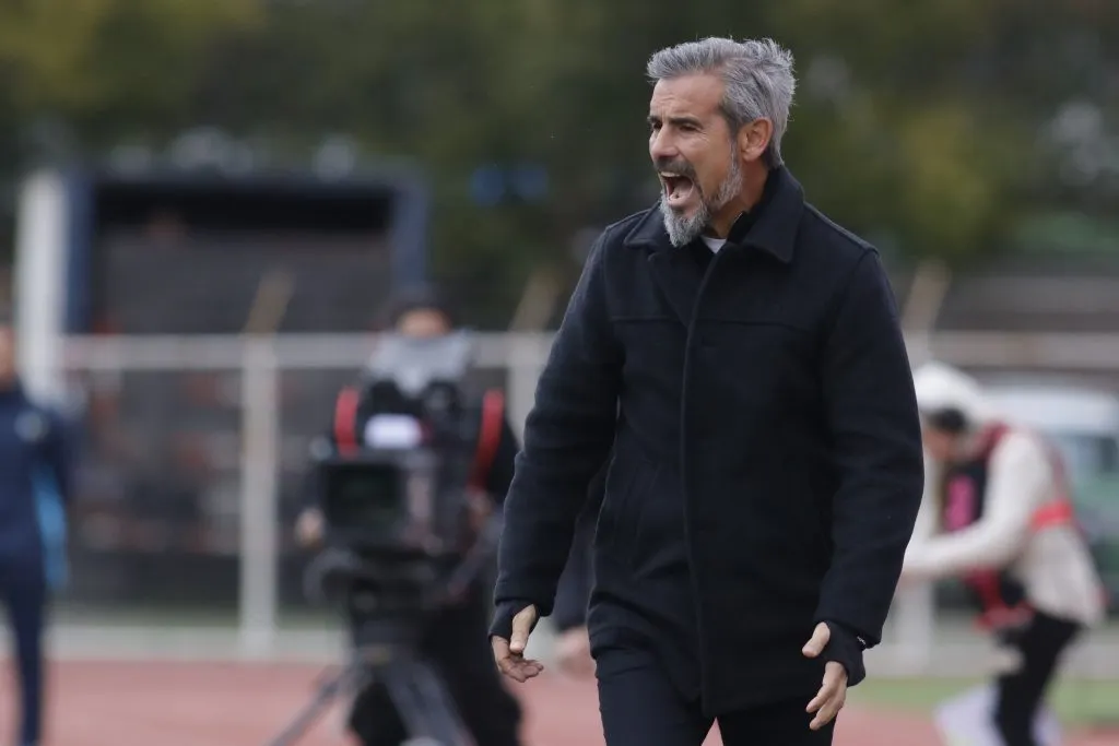 Miguel Ramírez tuvo una decepción tardía ante O’Higgins con la Unión Española. (Jorge Loyola/Photosport).