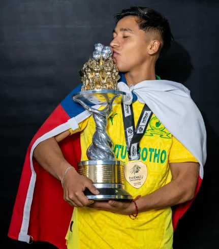 Marcelo Allende quiere dejar el nombre de Chile en alto en el Mundial de Clubes. Foto: Instagram.