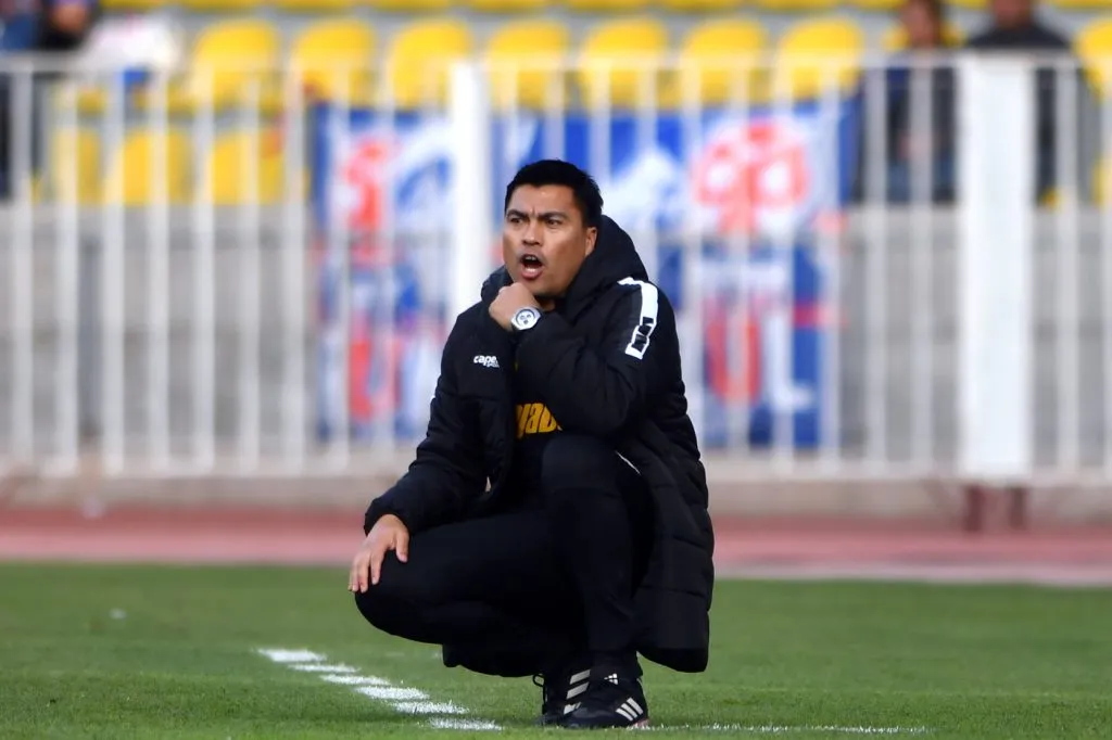 Esteban González dejó un contundente mensaje para Coquimbo Unido tras la disfrutada victoria ante U de Chile.  (Alejandro Pizarro Ubilla/Photosport).