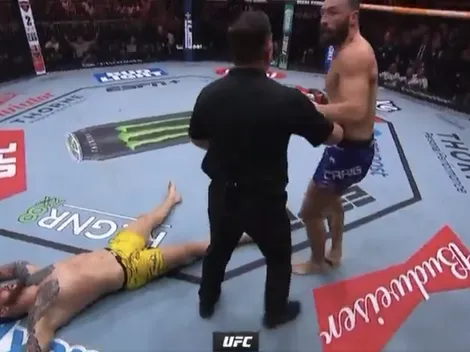 12 millones de visualizaciones: paupérrimo teatro de peleador de UFC