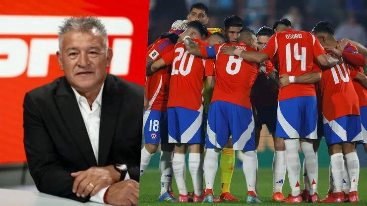 El ex DT de la Roja golpeó la mesa.