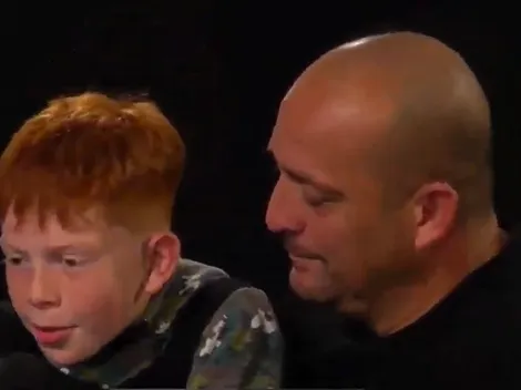 Hijo de campeón en la quiebra juega en la Sub 11 alba y admira a Saldivia