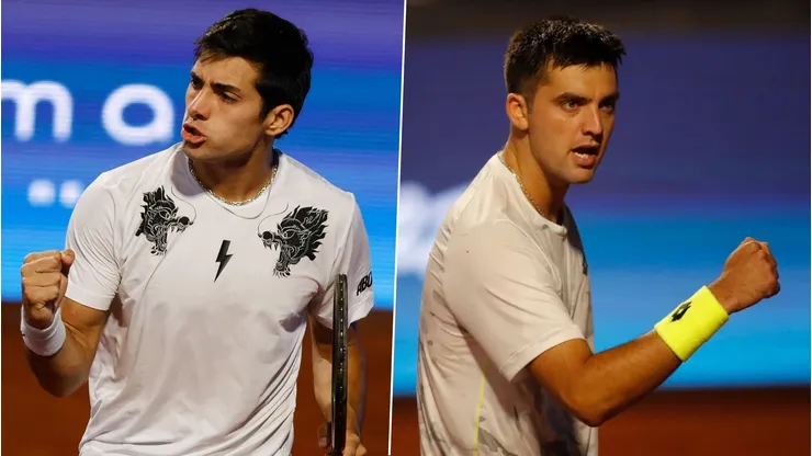 Cristian Garin y Tomás Barrios