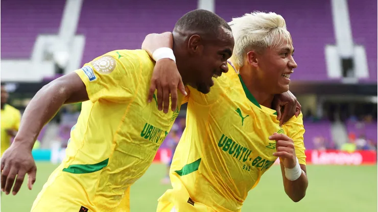 Marcelo Allende destacó en el triunfo del Mamelodi Sundowns en el Mundial de Clubes.