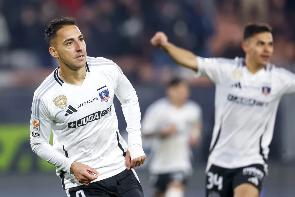 Javier Correa se mandó un doblete en el 4-0 de Colo Colo sobre Cobresal. | Foto: Photosport.
