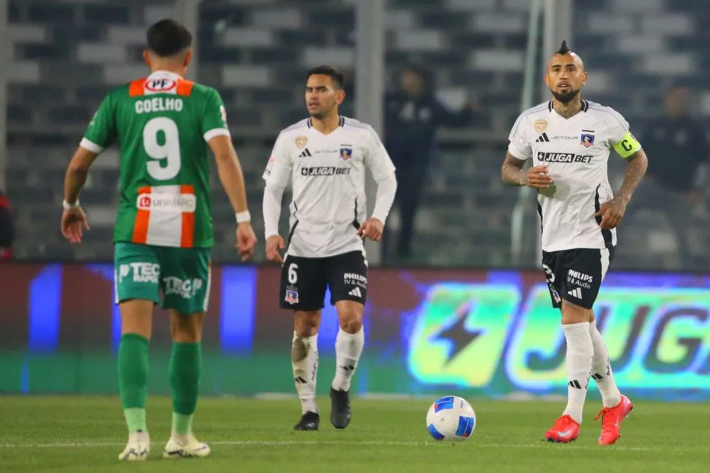 Arturo Vidal fue uno de los puntos altos en la goleada de Colo Colo sobre Cobresal. | Foto: Photosport.