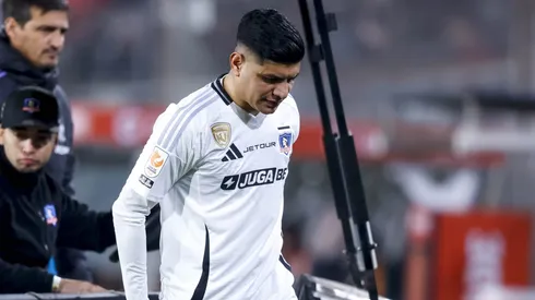 Claudio Aquino salió reemplazado en el triunfo de Colo Colo