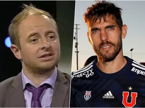 Lo llamaron para volver a la U: Larrivey encara de frente a Coke Hevia