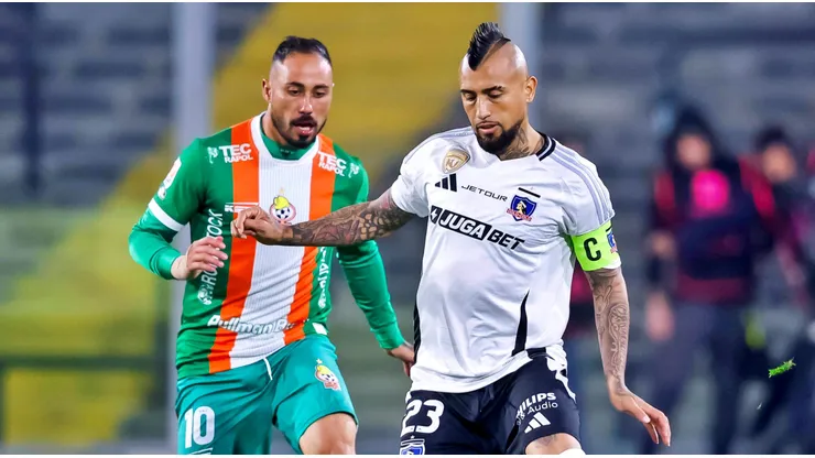 Vidal fue uno de los puntos altos en la goleada de Colo Colo sobre Cobresal.