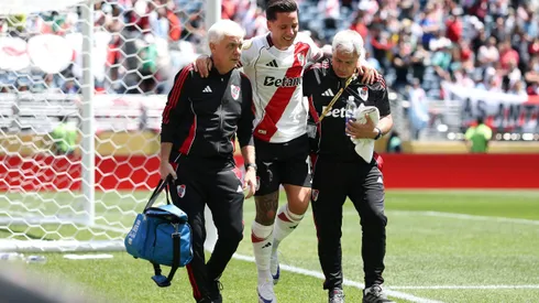 Sebastián Driussi se lesionó de gravedad en River.