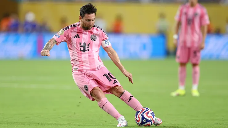 Lionel Messi con Inter Miami en la Copa Mundial de Clubes de la FIFA 2025.