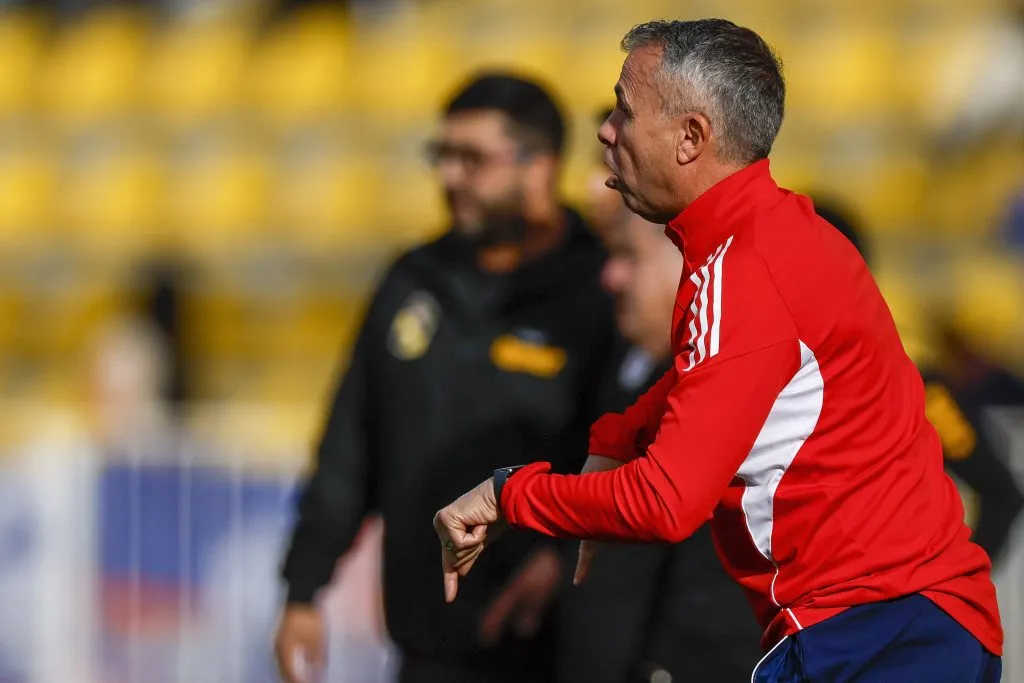 Gustavo Álvarez vuelto loco en el partido ante Coquimbo Unido | Photosport