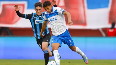 Juan Francisco Rossel superó la marca de Leandro Díaz e iba en demanda del arco de Huachipato.