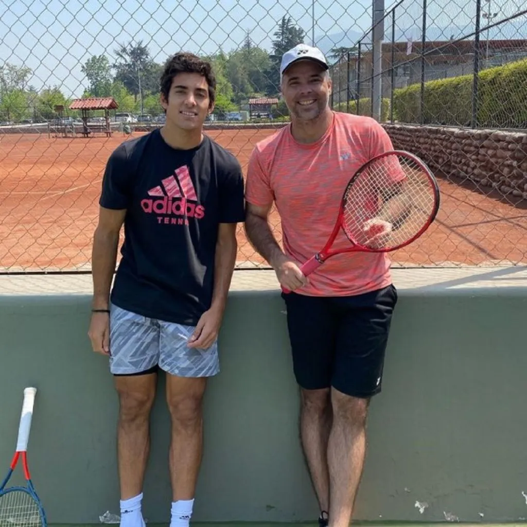 Cristian Garin y Fernando González.