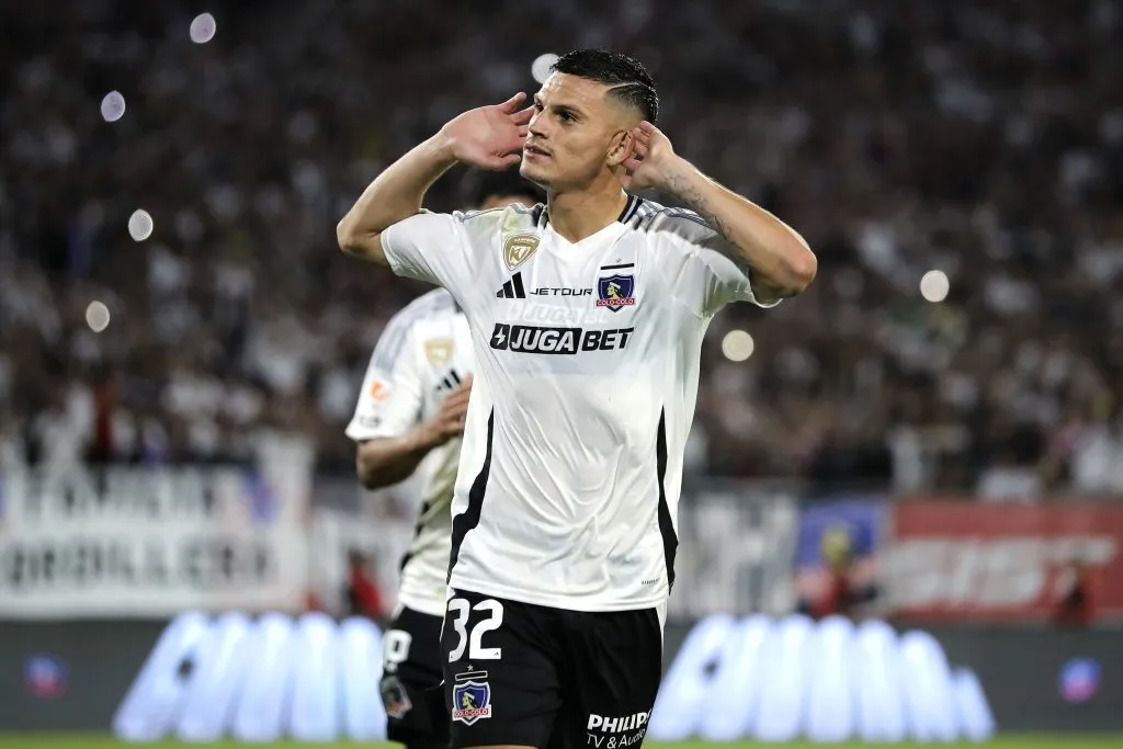 Lucas Cepeda lleva 13 goles anotados con la camiseta de Colo Colo. | Foto: Photosport.