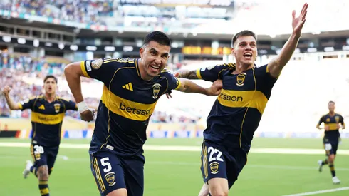 Rodrigo Battaglia marcó el segundo gol de Boca Juniors en el empate con Benfica en la primera fecha del Mundial de Clubes.