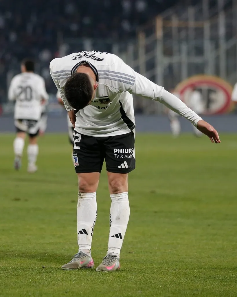 Lucas Cepeda se irá de Colo Colo pero el club no quiere invertir en un reemplazante. Foto: Colo Colo.
