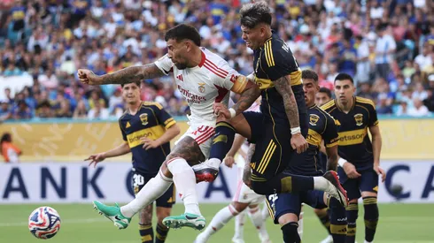 Carlos Palacios no tuvo un buen debut con Boca Juniors en el Mundial de Clubes.