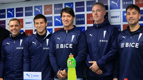 La primera formación de Garnero como entrenador de la UC.