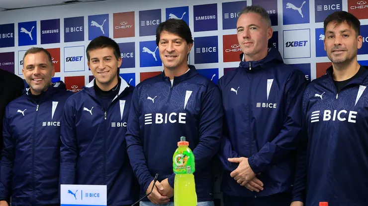 La primera formación de Garnero como entrenador de la UC.